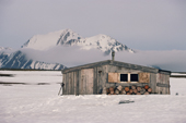 A trappers hut on the Island of Eholmen, in Van Keulen Fjord, Spitsbergen.